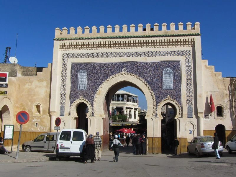 Marokko Eingangstor Medina Fes