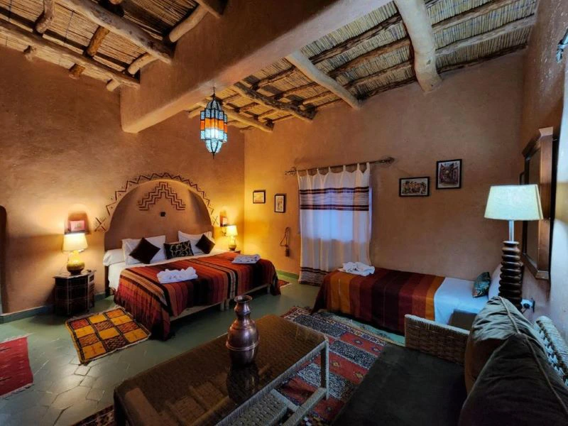 Ait Benhaddou Hotel Zimmer