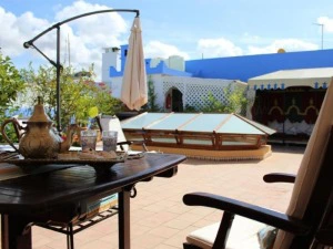 Asilah Hotel Dachterrasse