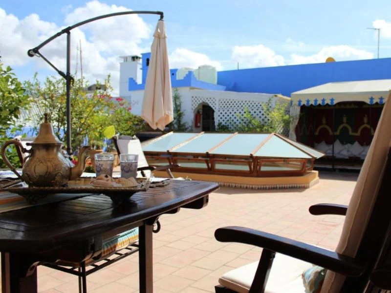 Asilah Hotel Dachterrasse
