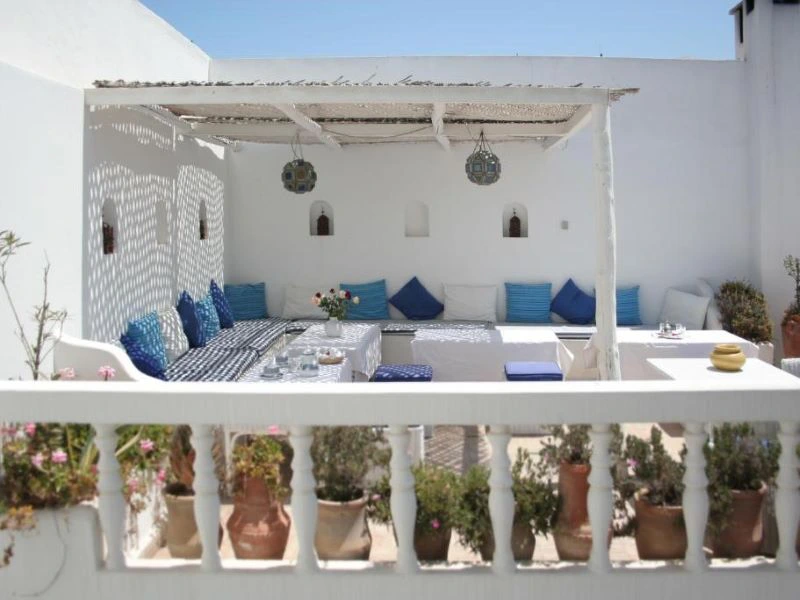 Essaouira Riad Dachterrasse Marokko