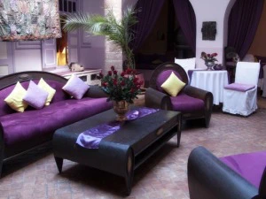 Essaouira Riad Innenhof Marokko