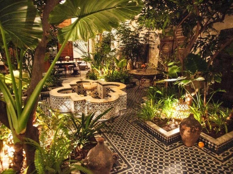 Fes Riad Innenhof