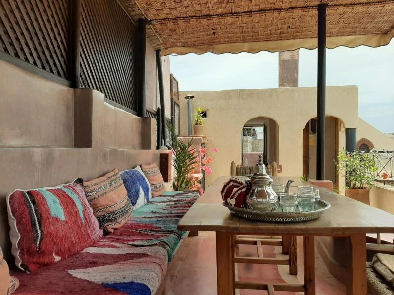 Marrakesch Riad Dachterrasse