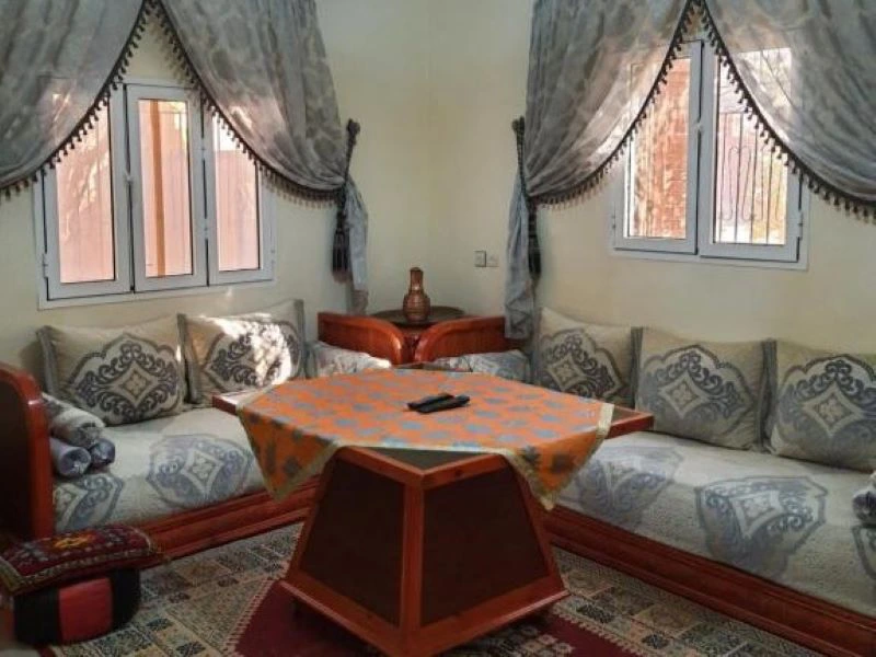 Tafraoute Hotel Sitzecke