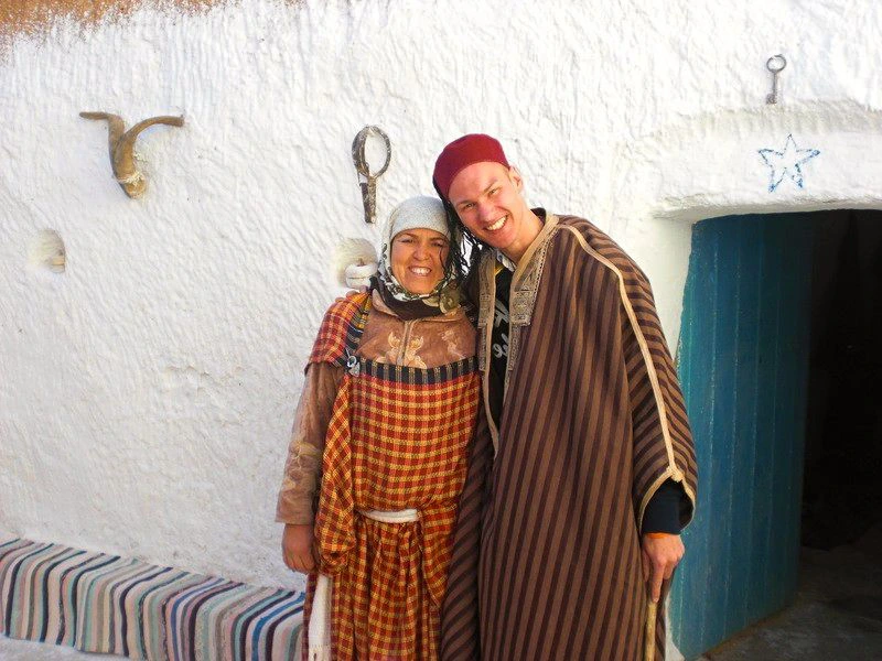 Begegnung mit Einheimischen in Marokko