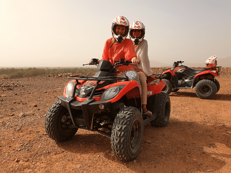 Quadtour in der Wüste in Marokko
