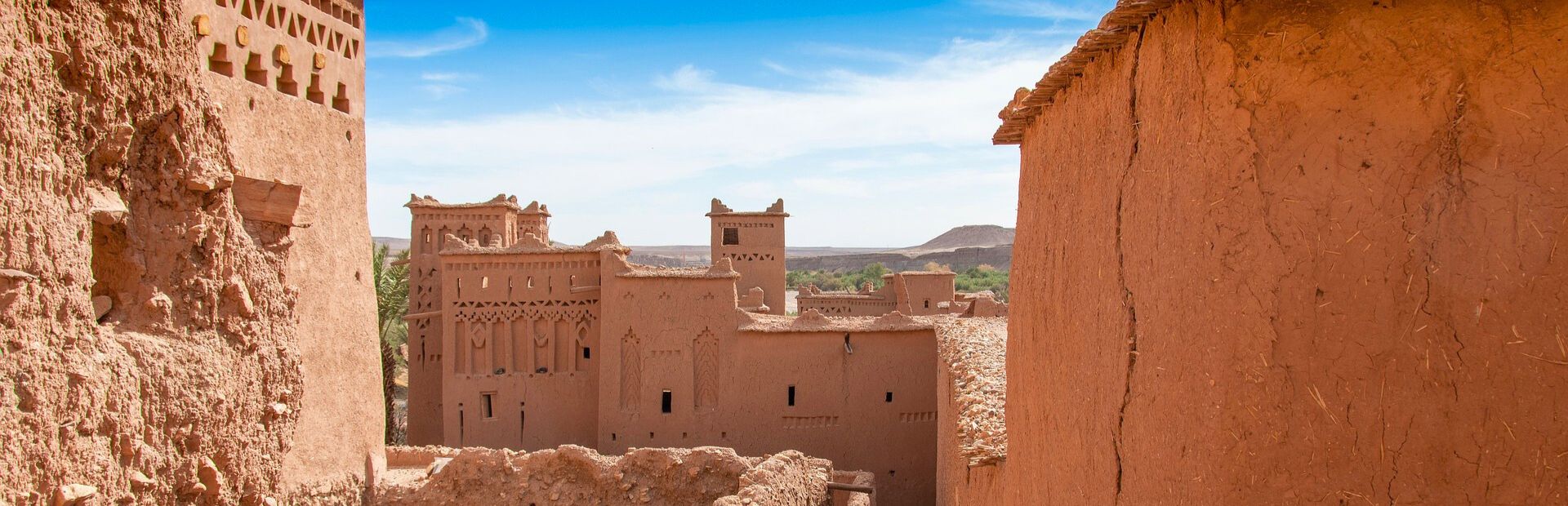 Kasbah in Ait Benhaddou in Marokko