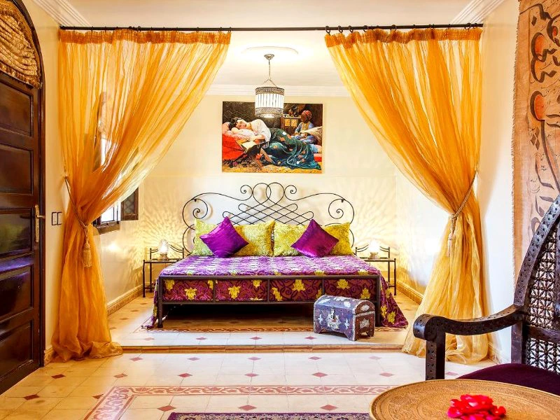 Gemütliches Hotelzimmer in Marrakesch