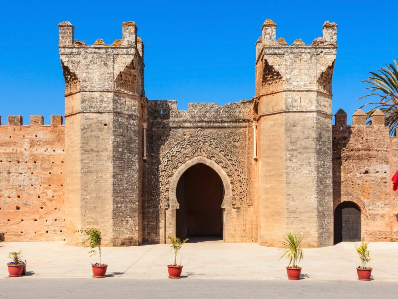 Gebäude in Rabat in Marokko