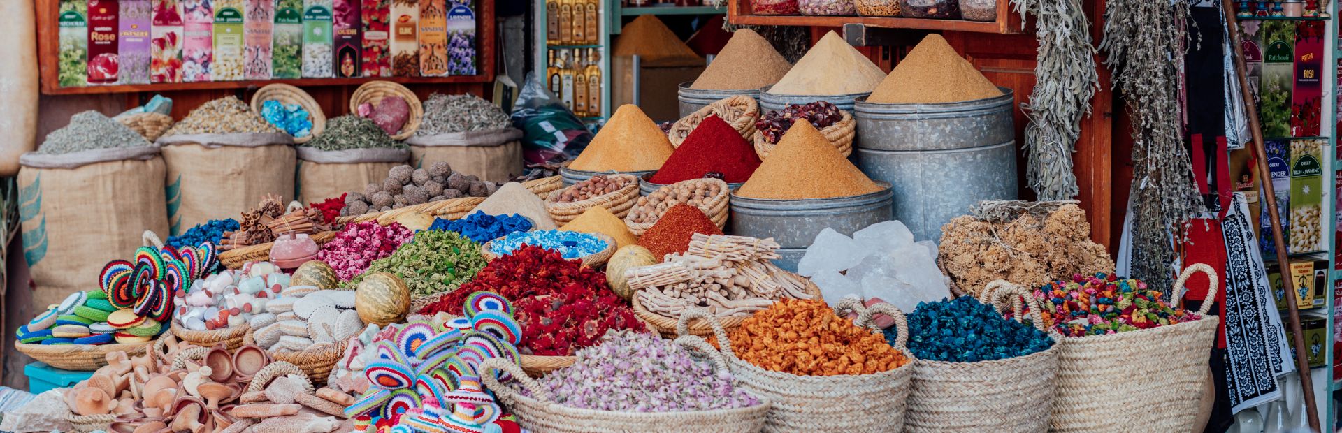Souk in Marokko