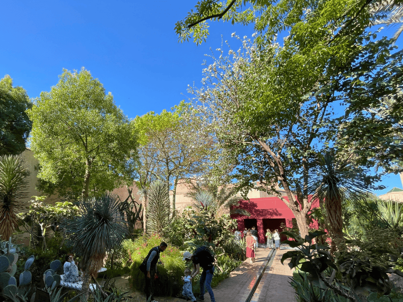 Garten in Marrakesch