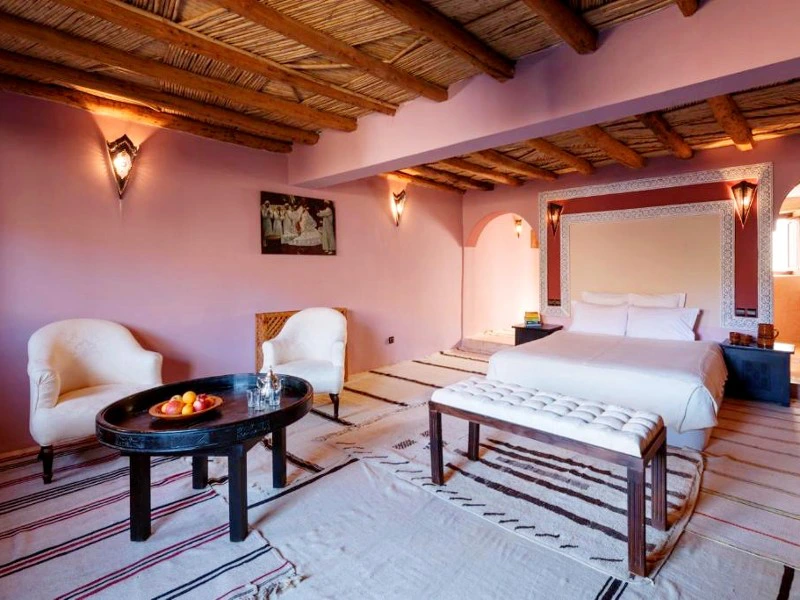 Gemütliches Hotelzimmer in Imlil Marokko