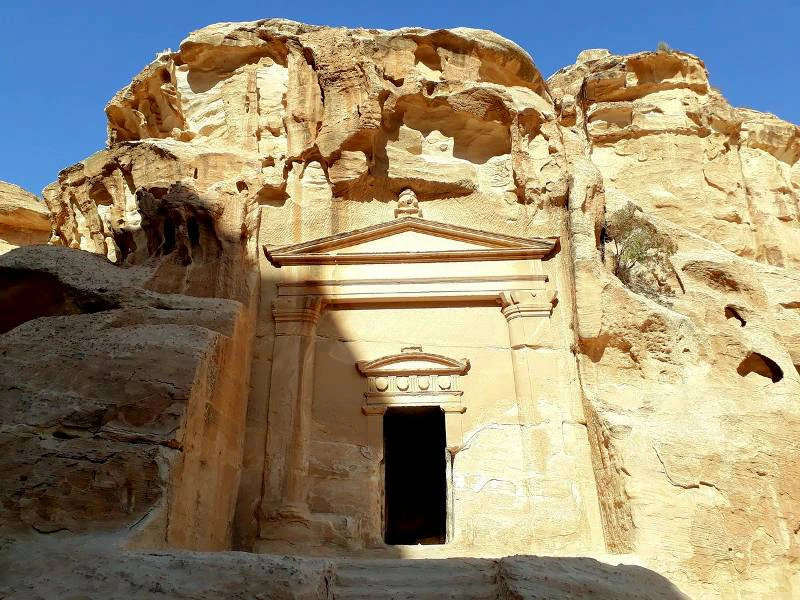 Ruine bei Petra Jordanien