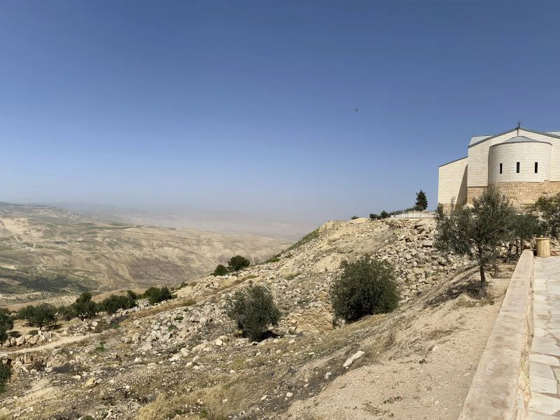 Aussicht vom Berg Nebo, Jordanien