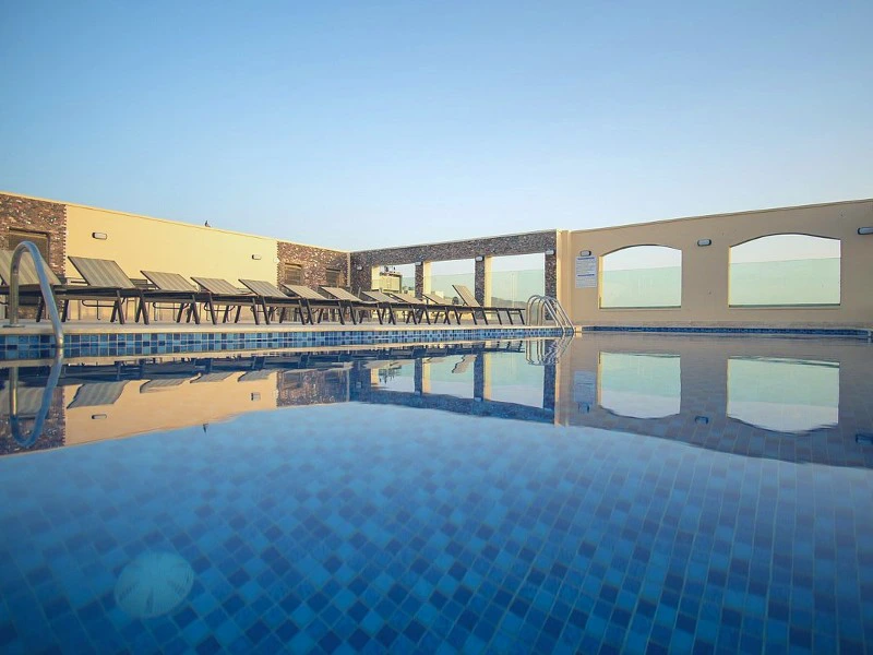 Pool in Aqaba Jordanien