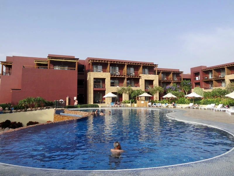 Pool vom Komforthotel in Aqaba, Jordanien