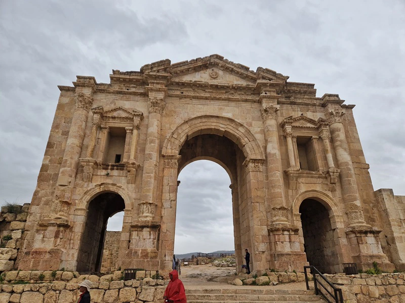 Archäologische Stätte Jerash bei Amman, Jordanien