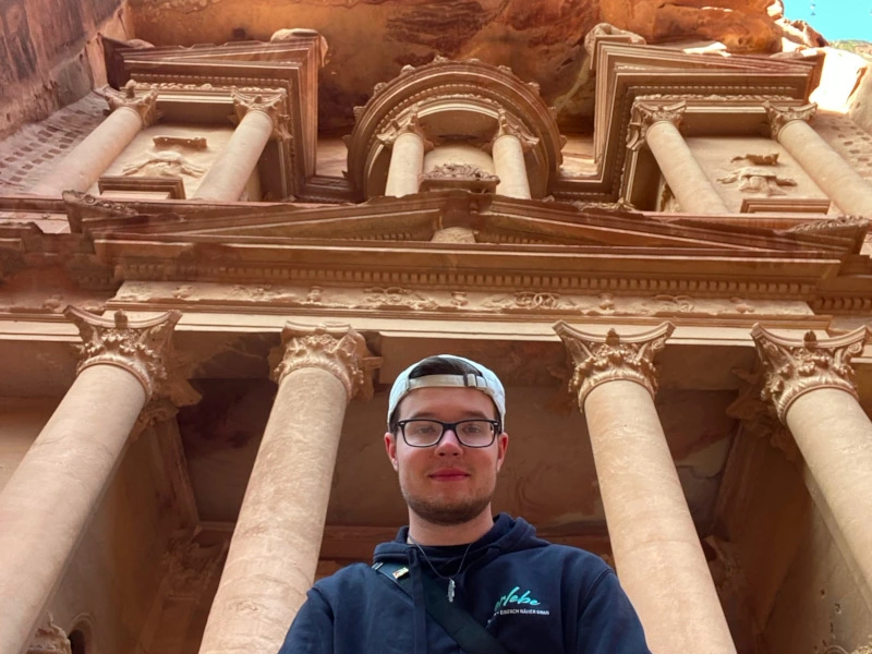 Schatzkammer in Petra