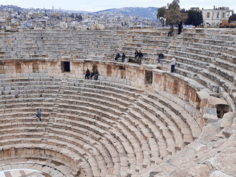 Antikes Amphitheater in Jordanien