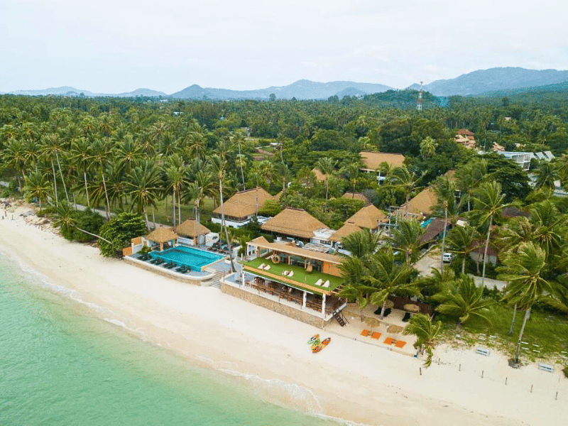 Familienhotel am Stand auf Koh Samui, Thailand