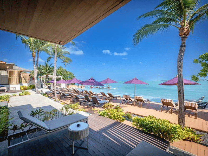 Strand auf Koh Samui