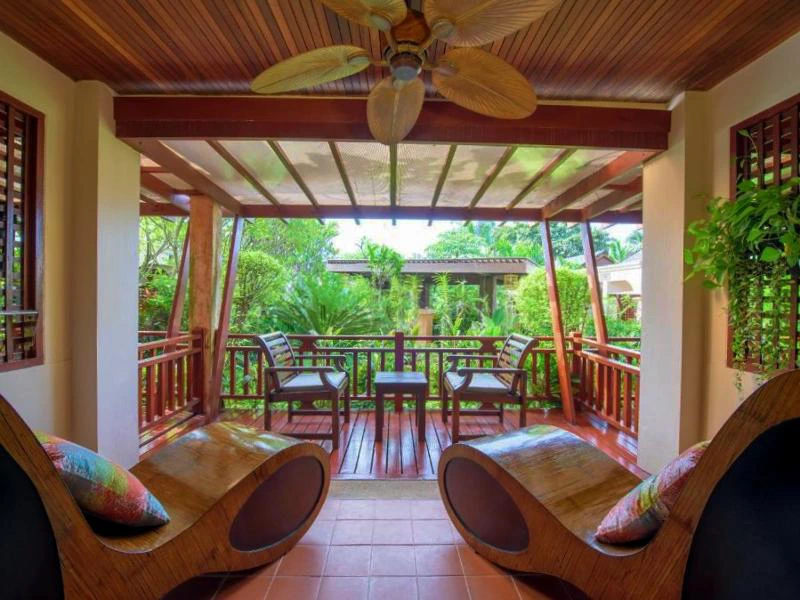 Balkon auf Koh Samui