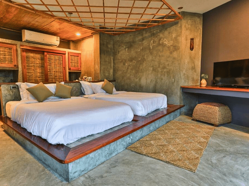 Familienzimmer auf Koh Tao, Thailand