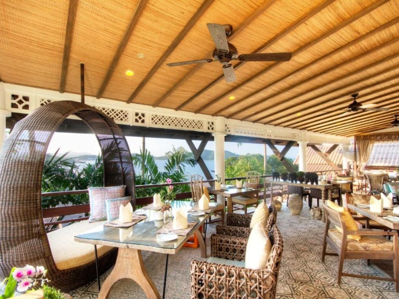Thailand Phuket Hotel Cape Panwa Essensbereich
