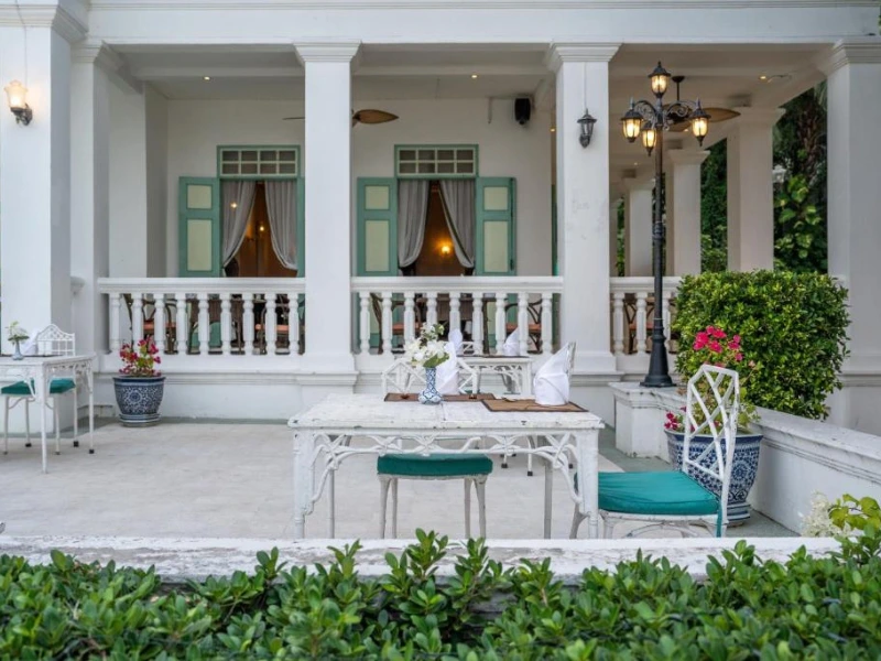 Thailand Phuket Hotel Cape Panwa Terrasse
