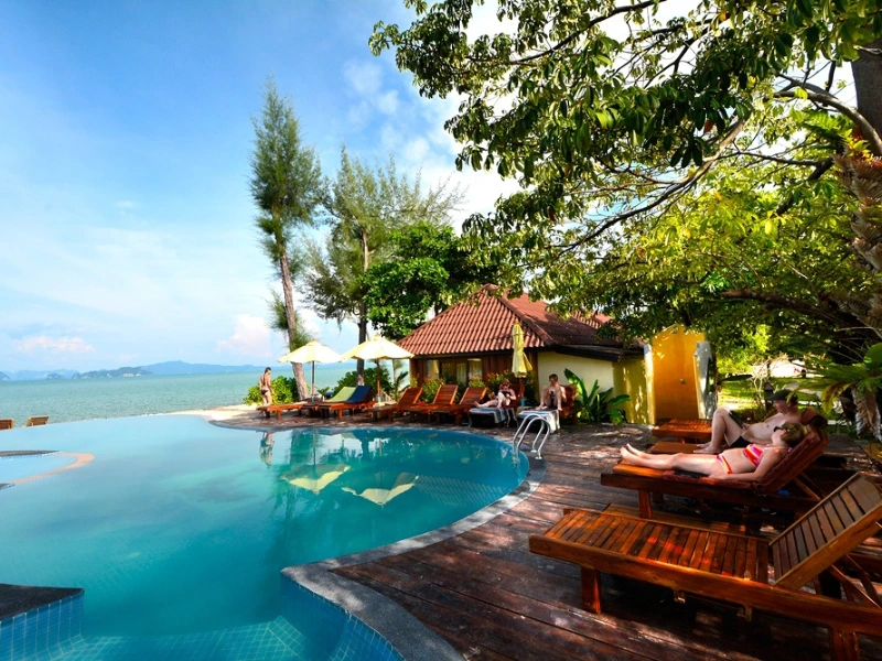 Koh Yao Yai Thiwson Beach Resort Pool Liege