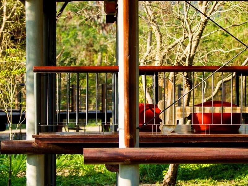 Terrasse im Khai Yai Hotel in Thailand