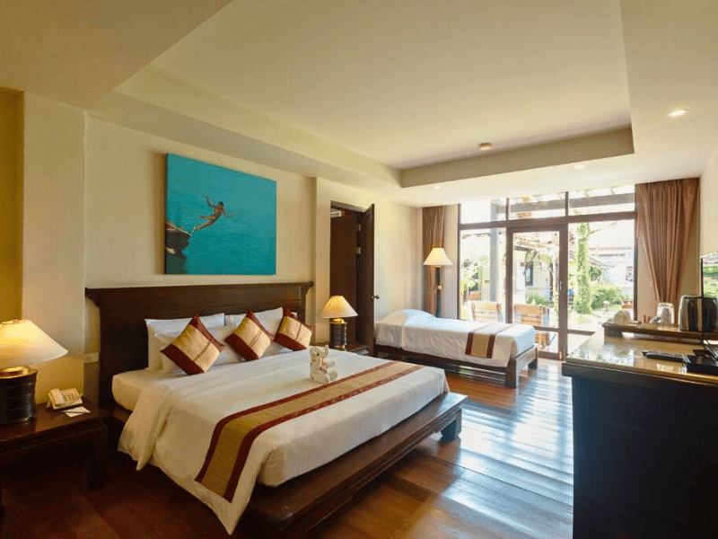 Familienzimmer im Hotel in Khao Lak, Thailand