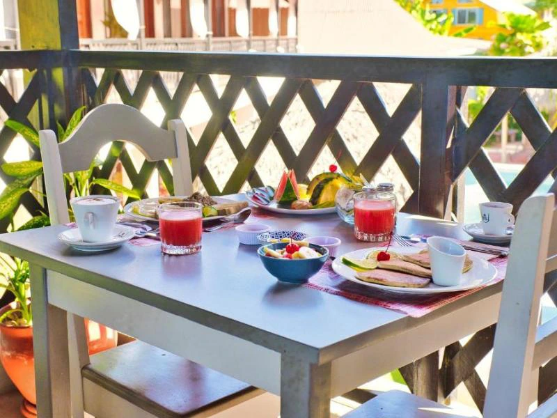 Frühstück in Samara, Costa Rica