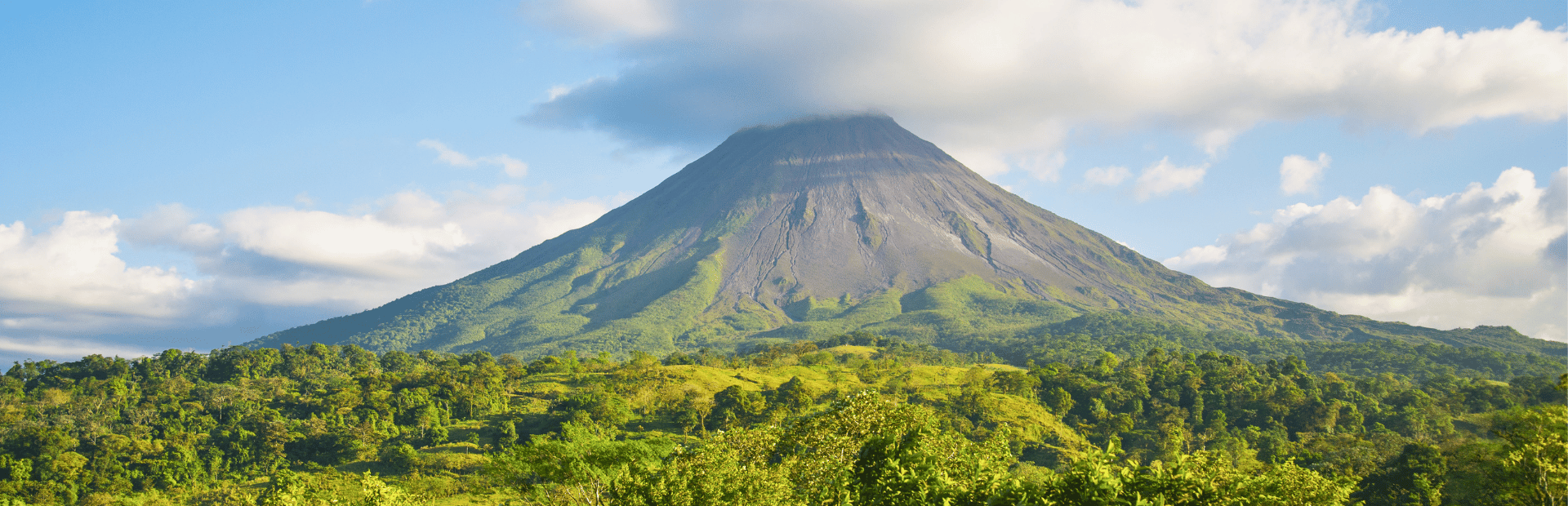 Blick auf den Vulkan Arenal bei La Fortuna, Costa Rica
