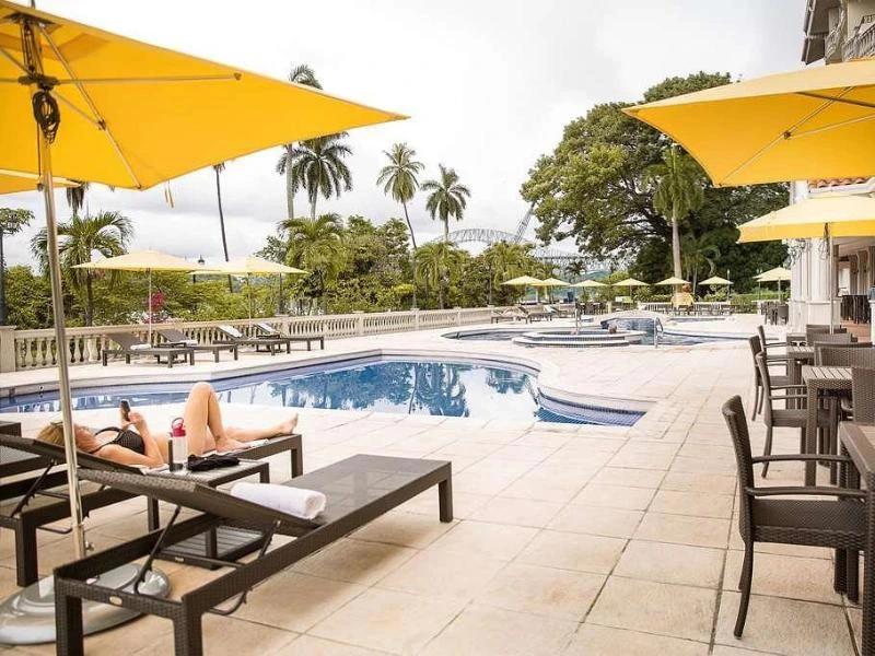 Pool der Komfortunterkunft in Panama City