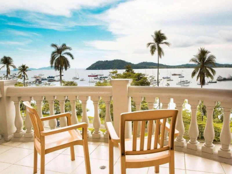 Aussicht vom Komforthotel in Panama City