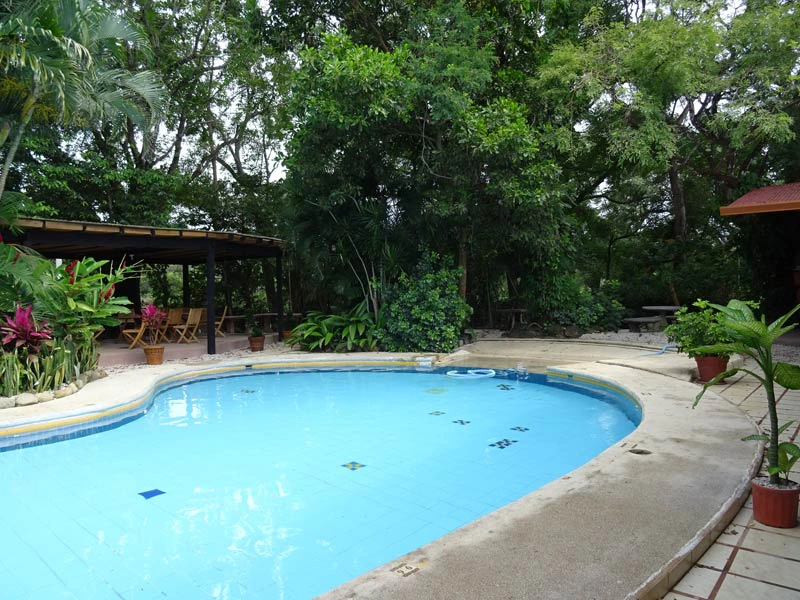 Pool am Rincon de la Vieja in Costa Rica