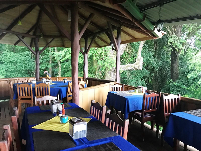 Restaurant an der südlichen Pazifikküste in Costa RIca
