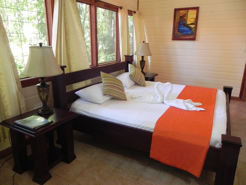 Ein Zimmer im Hotel in Tortuguero, Costa Rica