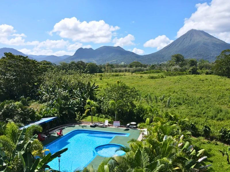 Hotel mit Pool in La Fortuna, Costa Rica