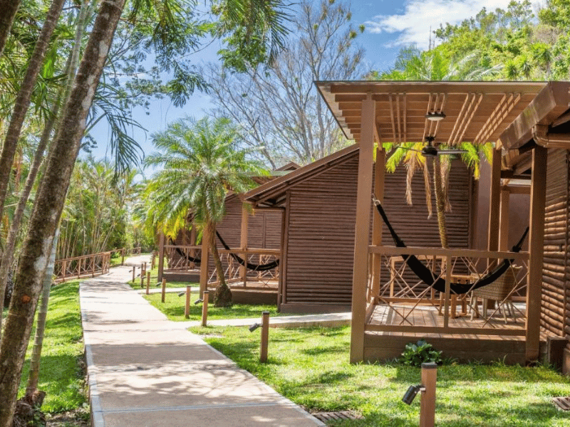 Bungalows in Ihrer Unterkunft am Rincon Nationalpark, Costa Rica