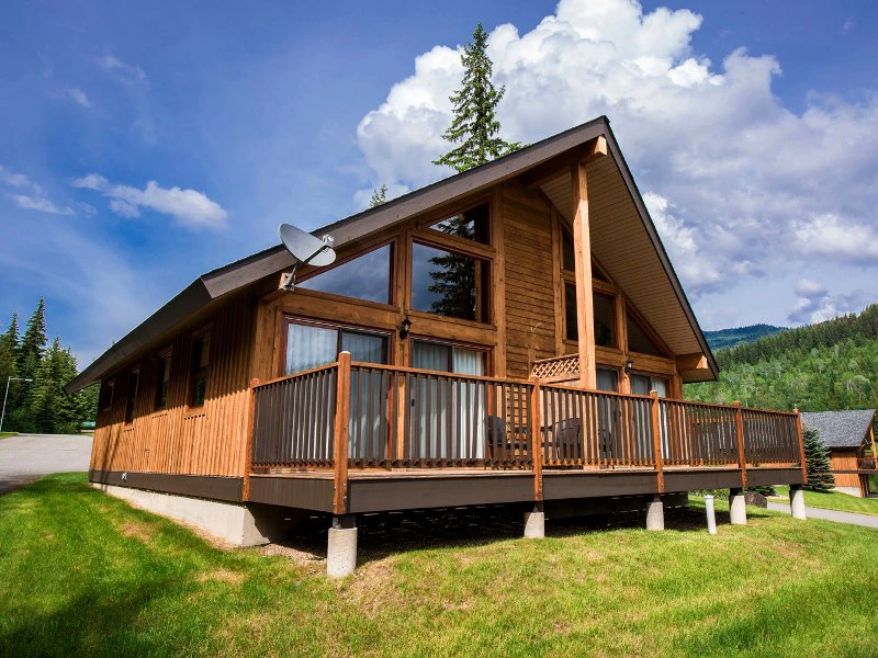 Holzhütte in Clearwater Kanada