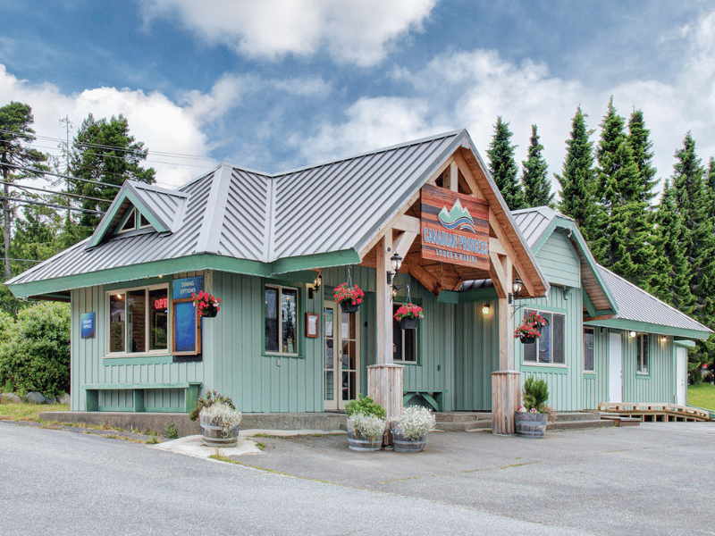 Gemütliches Hotel in Ucluelet Kanada