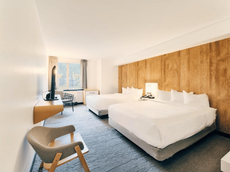 Zimmer im Hotel in Wistler in Kanada