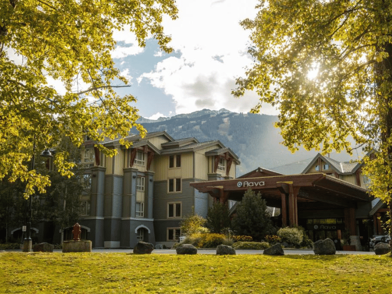 Hotel in Wistler in Kanada