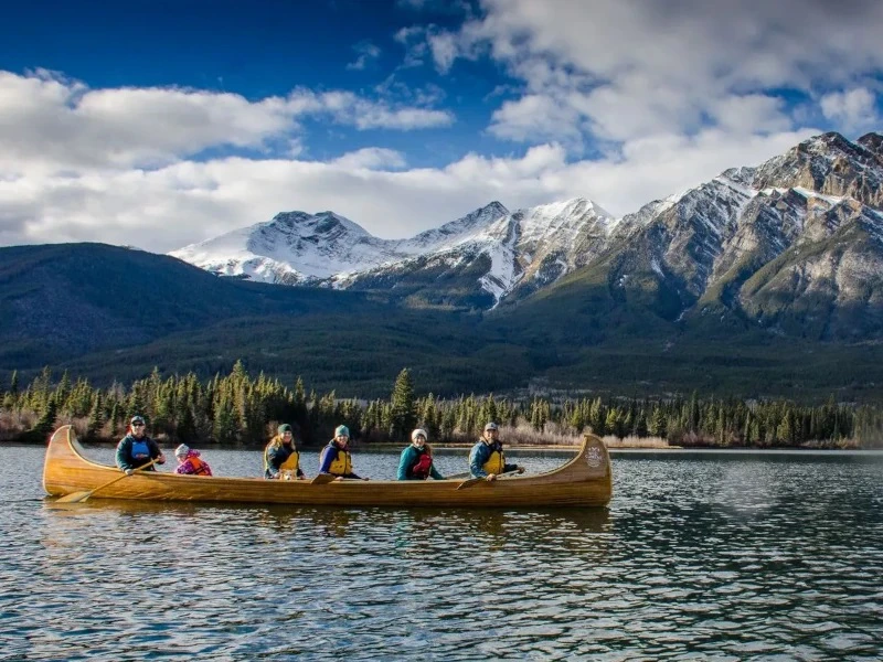 Kanutour Jasper Kanada