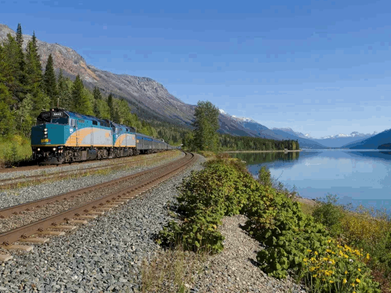 Zugfahrt Jasper Kanada