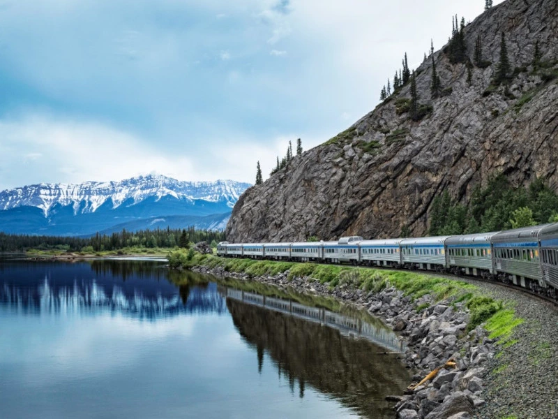 Zugfahrt Jasper Kanada