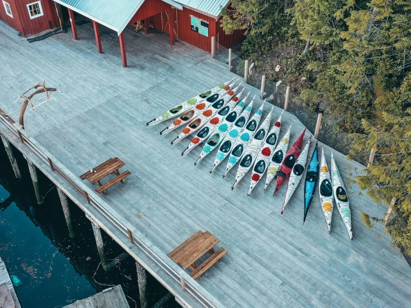 Kajaktour Telegraph Cove Kanada